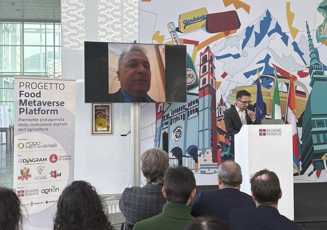 Progetto Food Metaverse Platform, Bongioanni: "Innovazione e ricerca per il futuro dell'agroalimentare piemontese"
