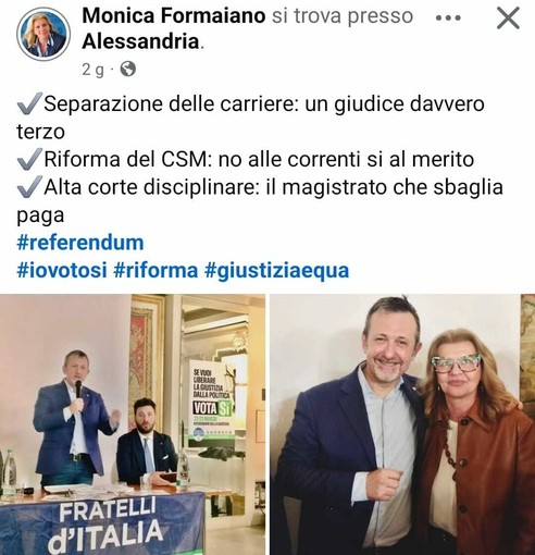 Garante regionale detenuti a evento FDI, Avs: "Il selfie con Del Mastro e totale silenzio su carceri, oltre ogni peggiore previsione"