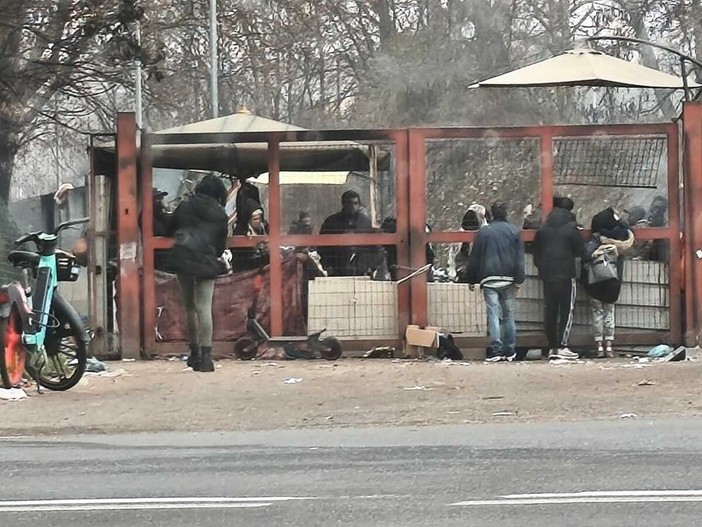 Il fortino degli spacciatori al Sempione