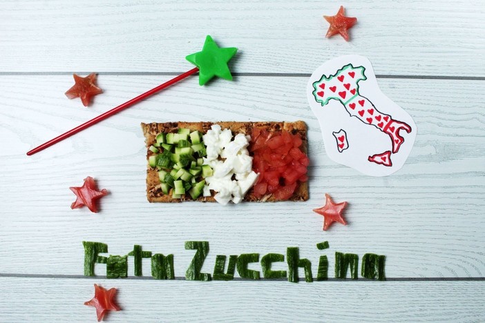 Felici &amp; Veloci, la nuova ricetta di Fata Zucchina: Bruschetta tricolore