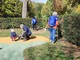 Volontari in azione per pulire i Giardini Reali Volontari in azione per pulire i Giardini Reali