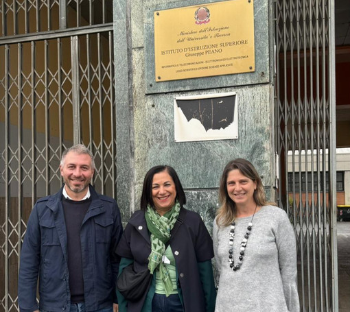 La Città Metropolitana in visita all'Istituto di Istruzione Superiore Giuseppe Peano
