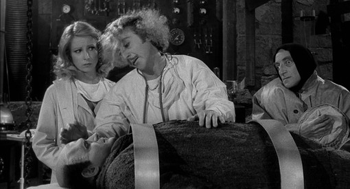 Scena di Frankenstein Junior, foto da Wikipedia Scena di Frankenstein Junior, foto da Wikipedia