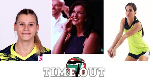 Volley Femminile: Questa sera alle 21 nuovo appuntamento con  “Time  Out”!  Ospiti  Alessandra  Fissolo,  Francesca Parlangeli e Alice Nardo