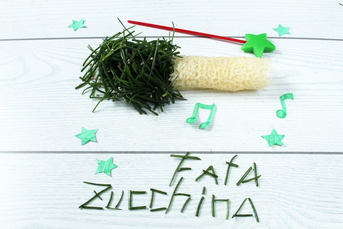 Felici &amp; Veloci, la nuova ricetta di Fata Zucchina: 'Cono di parmigiano e barba del frate'