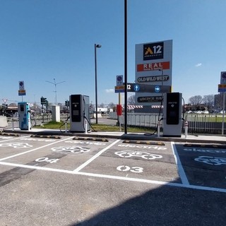 La nuova stazione di ricarica