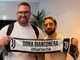 Il vicepresidente Ozimo e il presidente Caputo del fans club Dora Bianconera