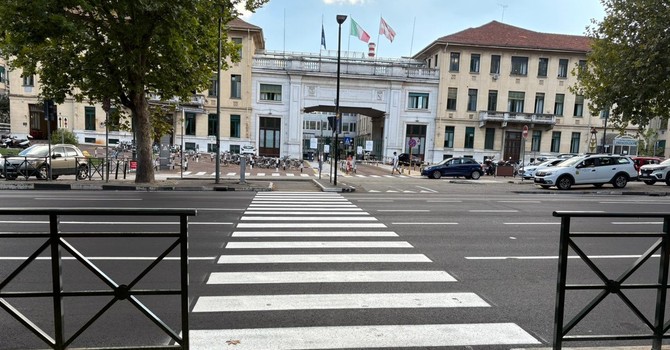 Nuovo attraversamento in direzione delle Molinette