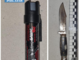 Lo spray e il coltello usati dai rapinatori