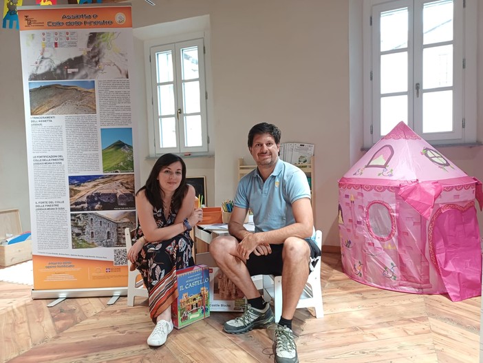 Luca Grande e Simona Pons nel nuovo Museo Luca Grande e Simona Pons nel nuovo Museo