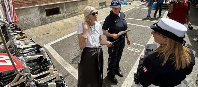 La Polizia Locale porta la campagna “La truffa si camuffa” alla Crocetta