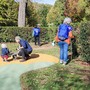 Volontari in azione per pulire i Giardini Reali Volontari in azione per pulire i Giardini Reali
