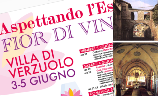 Da venerdì 3 giugno, con Fiori di Vino a Villa di Verzuolo (CN), è tripudio di profumi e gusto