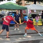 Alcuni momenti della giornata di sport e festa