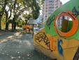 L'area giochi di corso Galilei