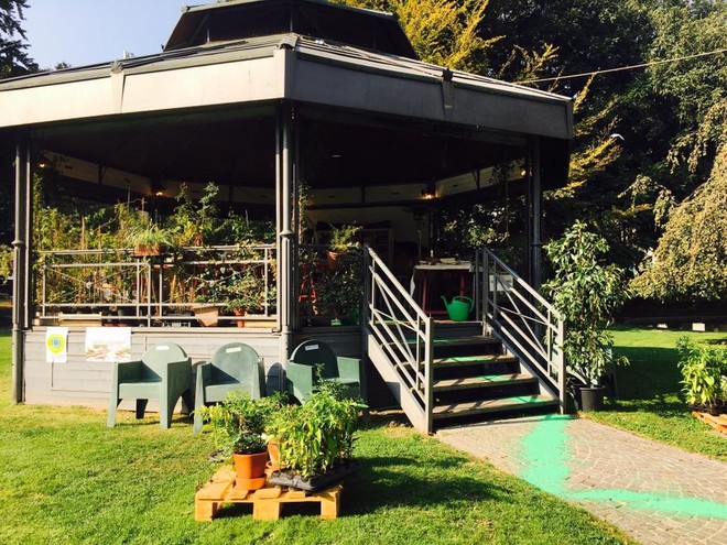 Il gazebo dei giardini Sambuy