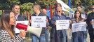 La contestazione della Lega al giardino Madre Teresa