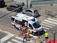 Il punto in cui è avvenuto l'incidente