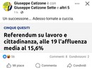 Il capogruppo del M5S Russi replica: "Gli elettori meritano rispetto" Il capogruppo del M5S Russi replica: "Gli elettori meritano rispetto"