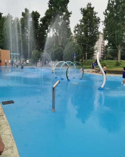 Giochi d’acqua al parco di Vittorio, il maltempo rimanda l'apertura a giugno