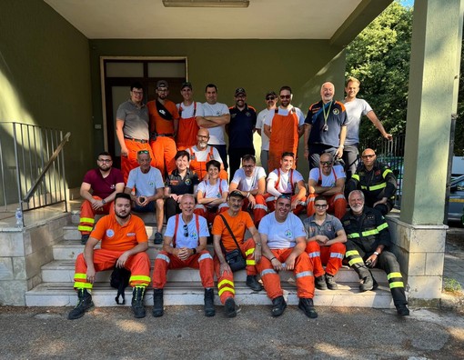 Da Torre Pellice al Gargano per un supporto nella lotta agli incendi boschivi estivi