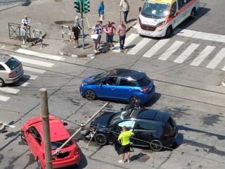 Il punto in cui è avvenuto l'incidente Il punto in cui è avvenuto l'incidente
