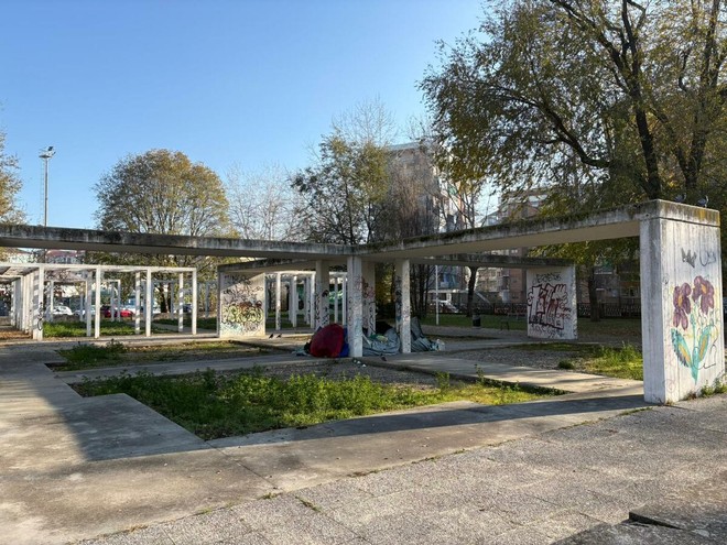 Il giardino Zen oggetto dell'interpellanza