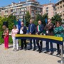 Nuovi giochi, campi da basket, calcetto e ping pong: così rinasce il giardino di via Saint Bon
