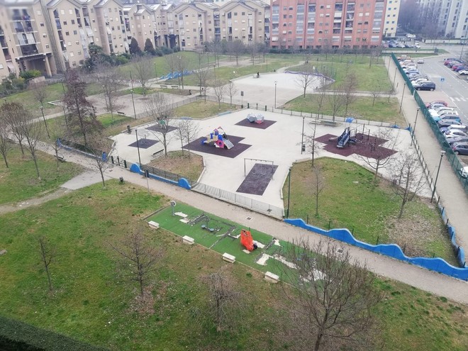 I giardini Saragat (foto d'archivio)