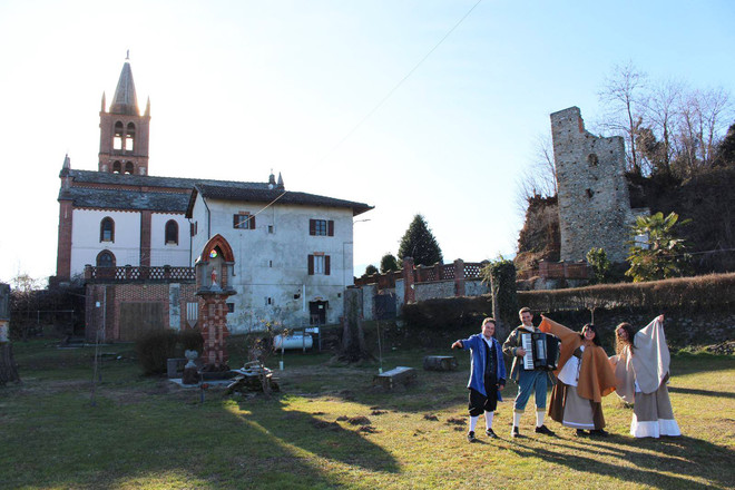 Al ‘Garzy Party’ di Garzigliana debutta la maschera carnevalesca della Paesana