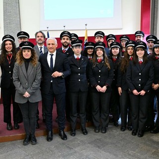 Quindici nuovi capitreno delle Ferrovie giurano a Palazzo di Città