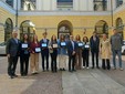 Una immagine degli studenti premiati