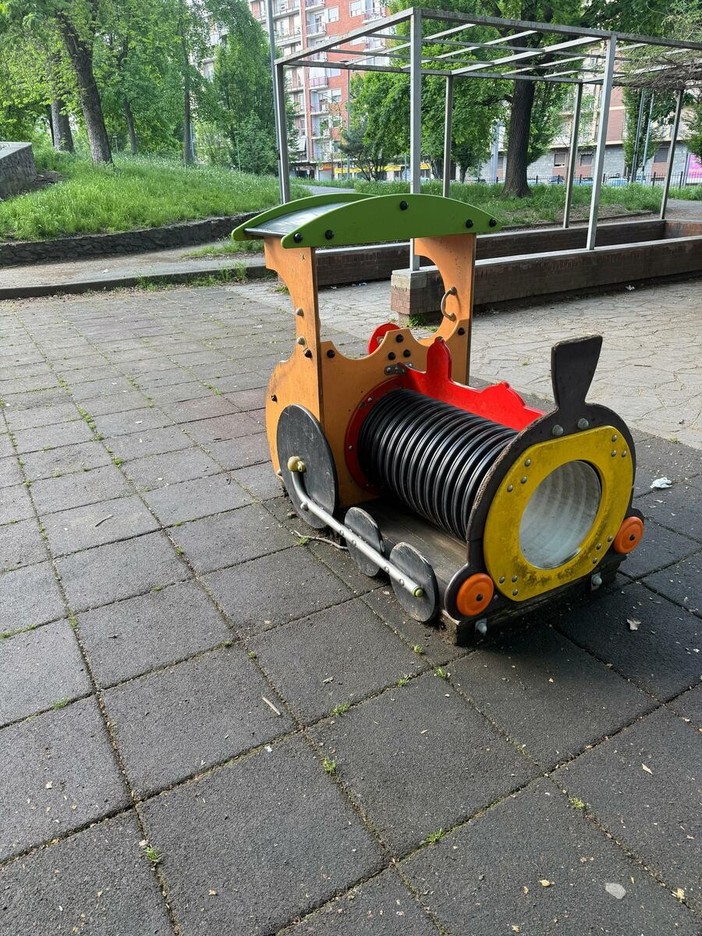 Giardini Jaquerio nel degrado