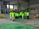 Gli studenti della scuola media Lessona in visita allo stabilimento Vergero di Venaria