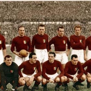 L'immagine più iconica dei campioni del Grande Torino