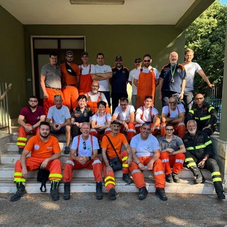 Da Torre Pellice al Gargano per un supporto nella lotta agli incendi boschivi estivi