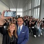 Premiazione delle scuole da parte di Elena Chiorino e Alberto Cirio