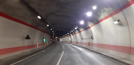 Viabilità: chiude per lavori la galleria Cesana dal 24 al 28 novembre in orario notturno