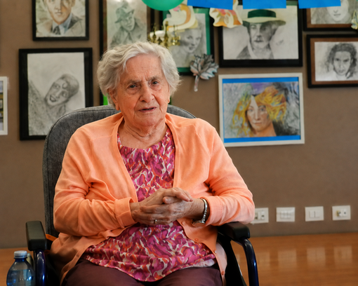 Irma Rossini festeggia 107 anni Irma Rossini festeggia 107 anni