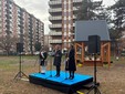 Torino, inaugurato il nuovo giardino didattico alla scuola Don Milani Torino, inaugurato il nuovo giardino didattico alla scuola Don Milani