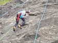 Ad Exilles la nuova parete d'arrampicata