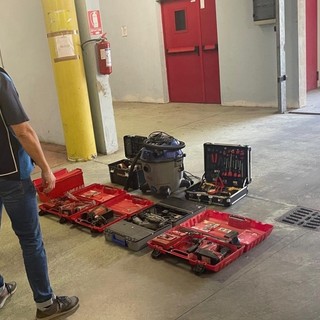 Attrezzi rubati e ritrovati in un capanno al Parco della Colletta: recuperati 5mila euro di utensili edili