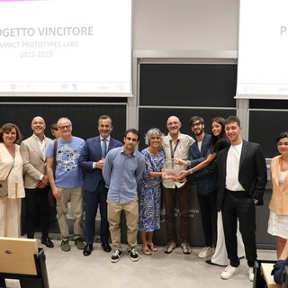 Premiazione nell'aula magna del Politecnico di Torino