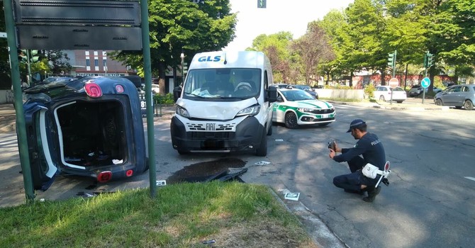 L'incidente in piazza Cattaneo L'incidente in piazza Cattaneo