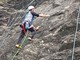 Ad Exilles la nuova parete d'arrampicata