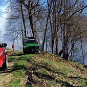 Incendio ad Angrogna: Vigili del fuoco e Aib in località Raggio