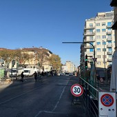 L'incrocio tra via Tripoli e corso Sebastopoli