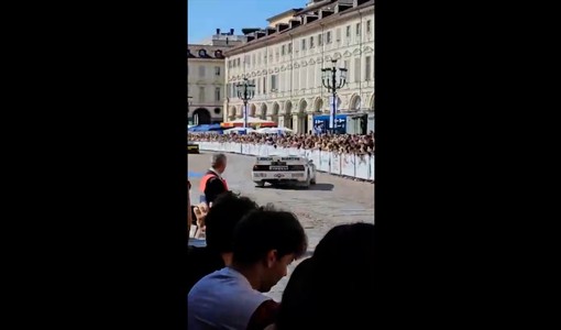 La Lancia 037 guidata da Barbara Riolfo finisce sul pubblico