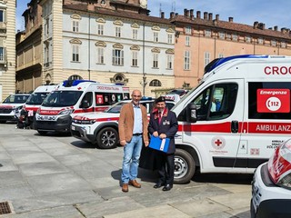 Nuovi mezzi per la Croce Rossa Italiana