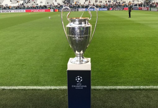 Champions League: allo Juventus Stadium è arrivata anche la coppa... (FOTO)